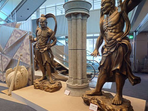 『第2回 フジテレビジュツ博』仁王像