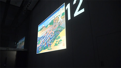 『第2回 フジテレビジュツ博』高精細デジタル画像で体感する浮世絵の世界「Ultra Super Zoom」