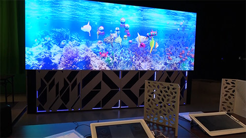 『第2回 フジテレビジュツ博』（株）テルミック「バーチャル水族館」