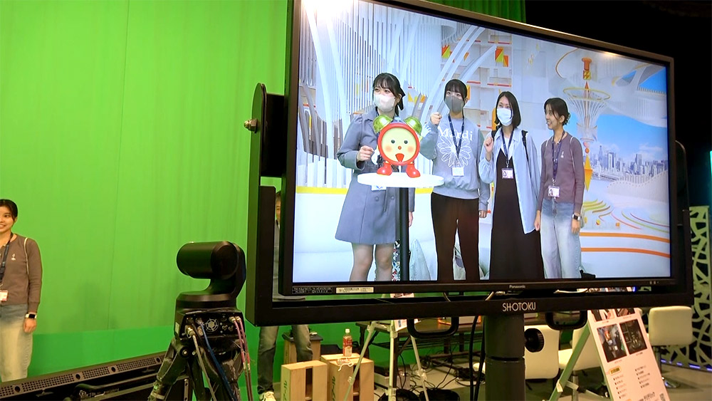 『第2回 フジテレビジュツ博』『めざましテレビ』スタジオセット