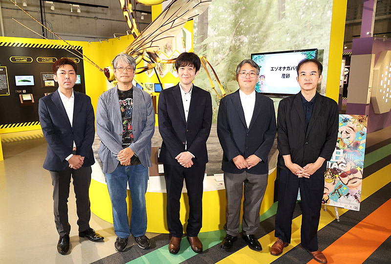 本展を”MANIAC”に監修する研究者のみなさま 