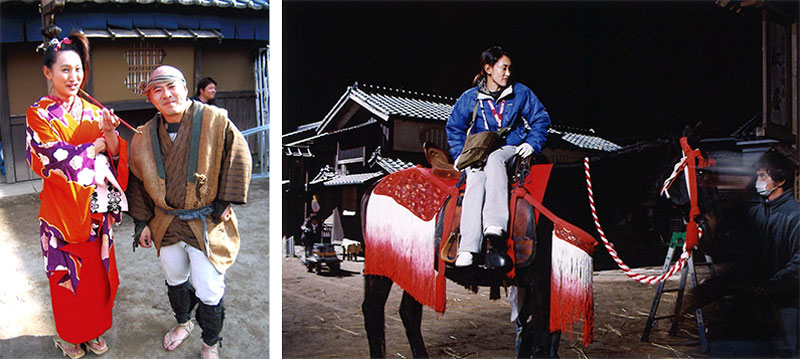 チーフADとして携わった『徳川綱吉 イヌと呼ばれた男』（2004年）