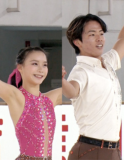 村上遥奈 / 森口澄士