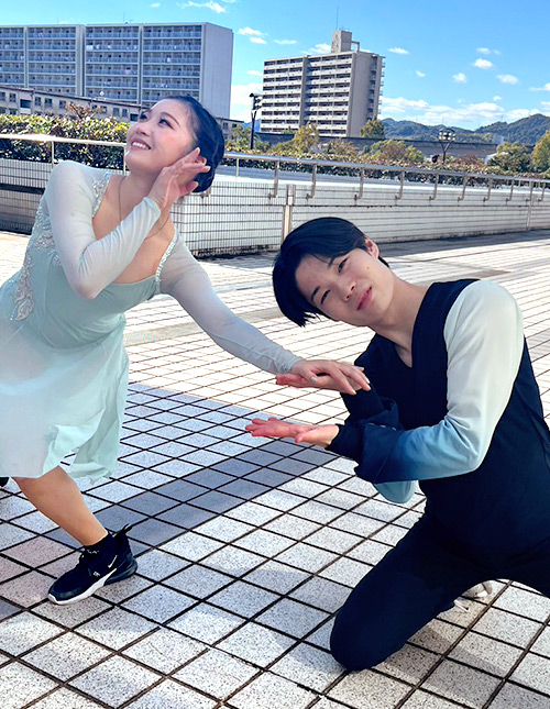 田中梓沙&西山真瑚