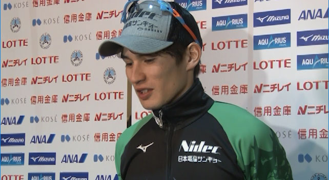 ウィリアムソン師円男子1500m2位インタビュー